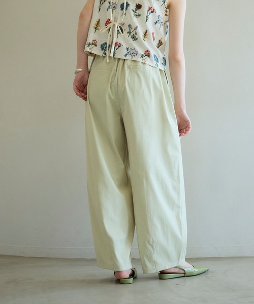 ワイドパンツ パンツ イージーコクーンパンツ レディース : ZOZOTOWN