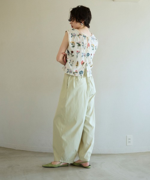 ワイドパンツ パンツ イージーコクーンパンツ レディース : ZOZOTOWN