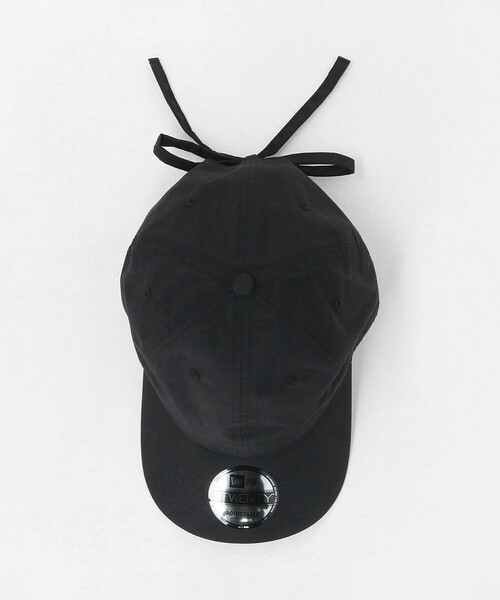 ワイドキャップ　ブラック NEW ERA（ニューエラ） キャップ 帽子 「別注」「NEW ERA」920 リボン
