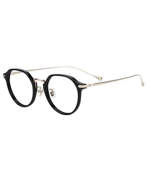 Zoff（ゾフ） 伊達メガネ メガネ 眼鏡 ボストン型メガネチタン 軽量