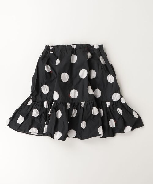 「MSGM」 「KIDS」フレアスカート 14Y ブラック キッズ_画像2
