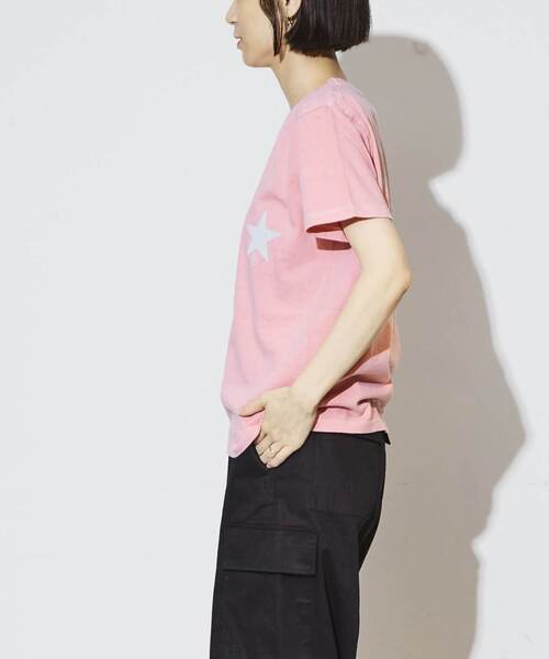 「CONVERSE TOKYO」 半袖Tシャツ MEDIUM グリーン レディース_画像3
