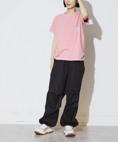 「CONVERSE TOKYO」 半袖Tシャツ MEDIUM グリーン レディース_画像6