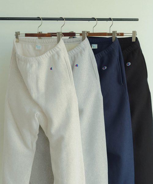 「Champion」 スウェットパンツ LARGE オートミール メンズの画像