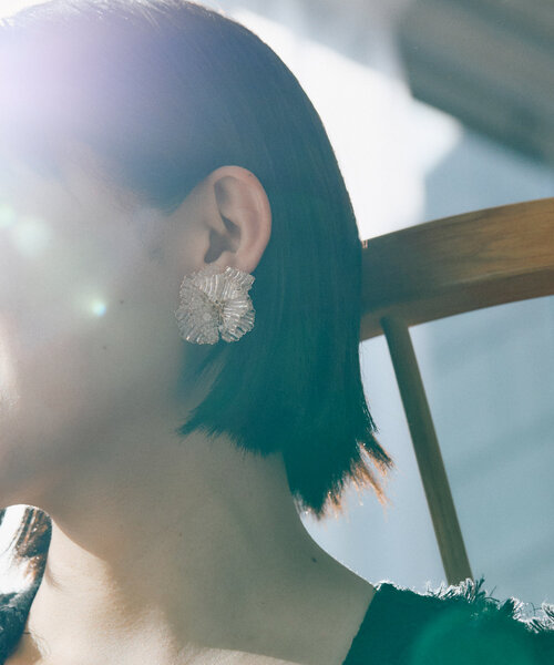 「ear PAPILLONNER」 ピアス(両耳用) FREE ブラック レディース_画像4