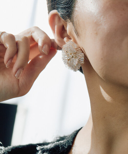 「ear PAPILLONNER」 ピアス(両耳用) FREE ブラック レディース_画像5