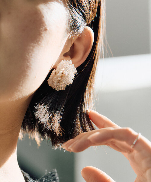 「ear PAPILLONNER」 ピアス(両耳用) FREE ブラック レディース_画像6