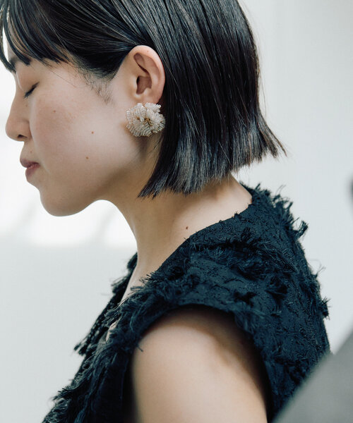 「ear PAPILLONNER」 ピアス(両耳用) FREE ブラック レディース_画像7