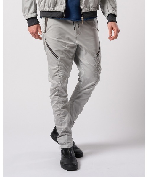 カーゴパンツ puckering banana teck pants メンズの画像
