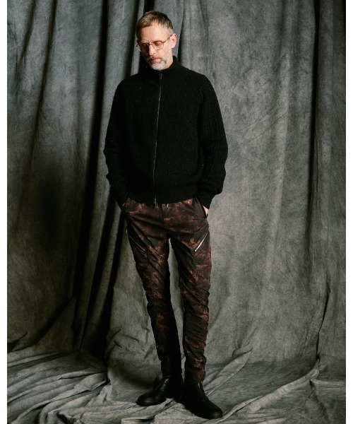 カーゴパンツ puckering banana teck pants メンズの画像