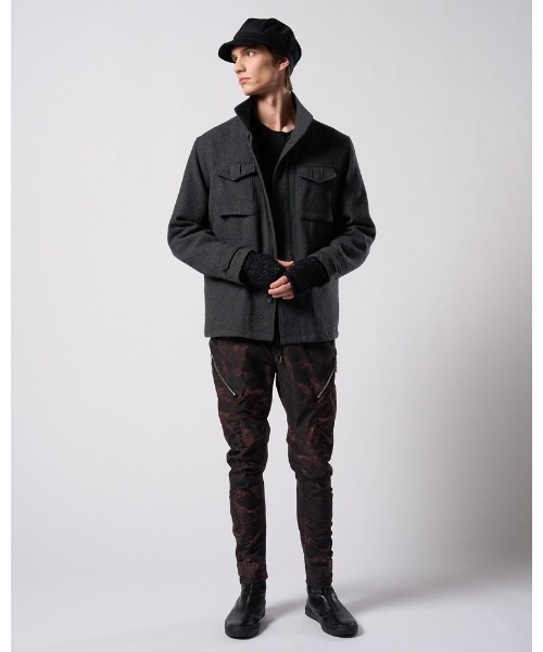 カーゴパンツ puckering banana teck pants メンズの画像