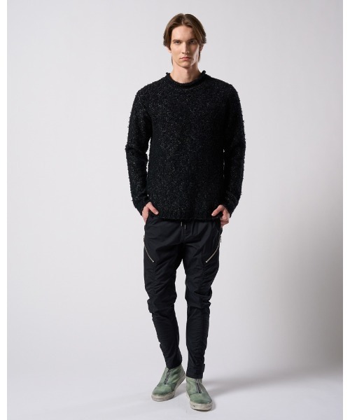 カーゴパンツ puckering banana teck pants メンズの画像