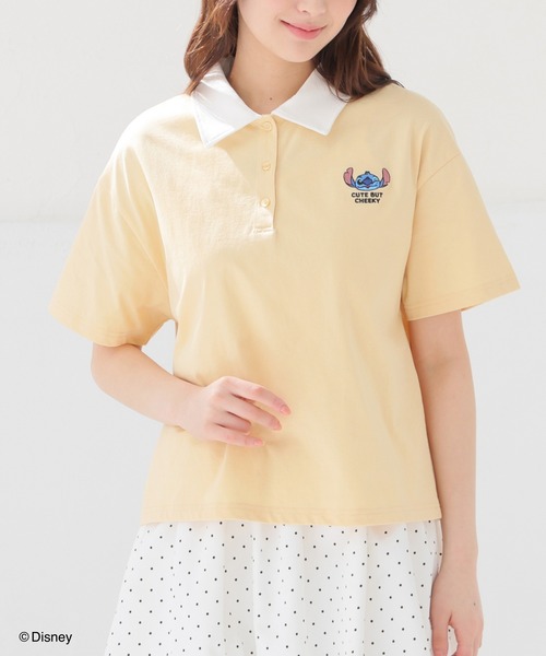 Honeys（ハニーズ） tシャツ 半袖 「ハニさら・接触冷感・UVカット