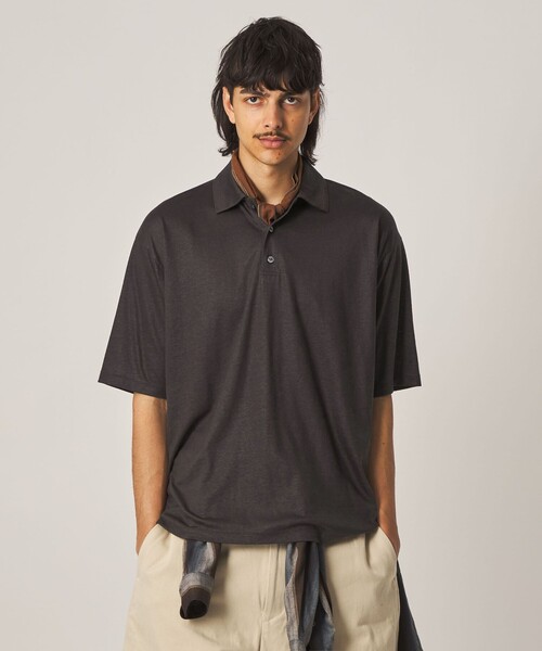 STEVEN ALAN（スティーブンアラン） ポロシャツ 半袖 RAMIE/PE