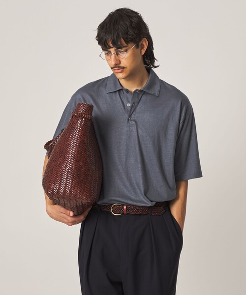 STEVEN ALAN（スティーブンアラン） ポロシャツ 半袖 RAMIE/PE