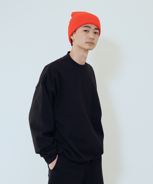 「LOS ANGELES APPAREL」 スウェットカットソー MEDIUM ホワイト メンズ_画像4