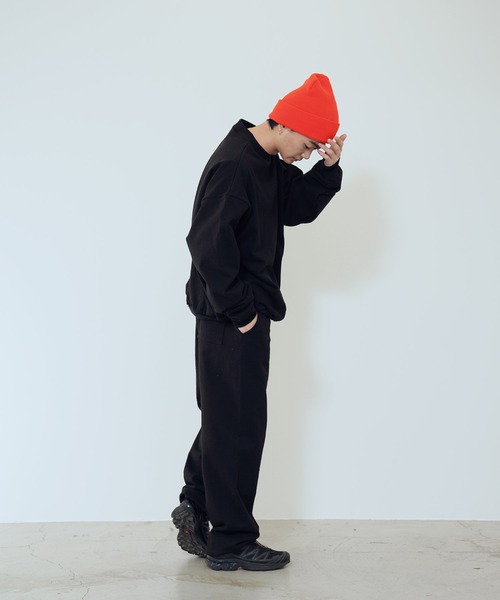 「LOS ANGELES APPAREL」 スウェットカットソー MEDIUM ホワイト メンズ_画像5