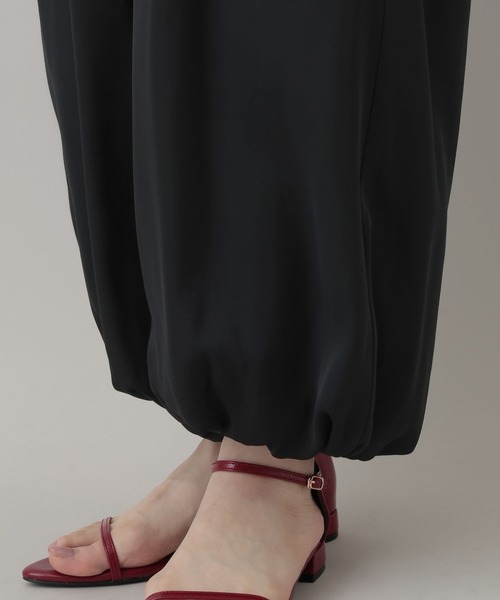 パンツ リネンコンバルーンパンツ レディースの画像