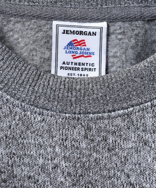 「JEMORGAN」 長袖Tシャツ M グレー メンズ_画像6