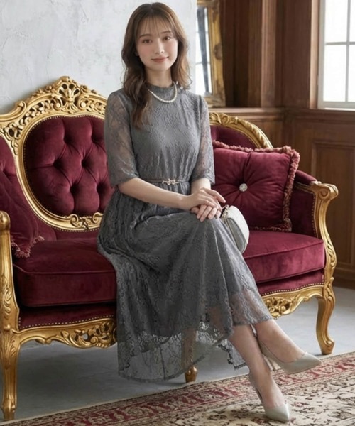 Cinderella（シンデレラ） 半袖ワンピース X-LARGE ダークグレー