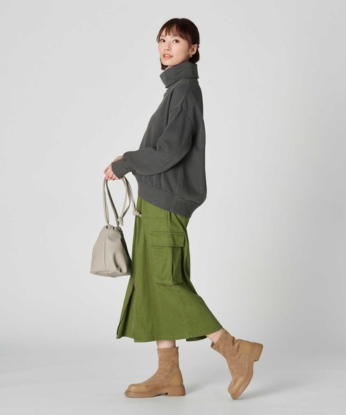 「BACK NUMBER」 スカート M ブラック レディース_画像7