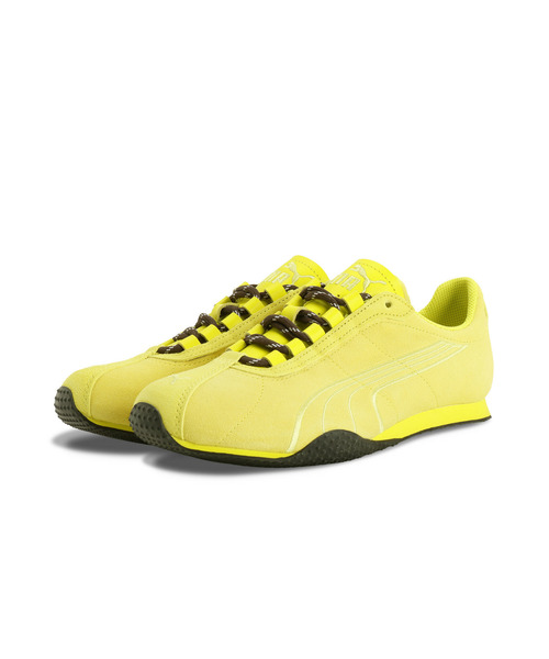 ★新品未使用　PUMA チェック柄 セーター イエロー プーマ PUMA（プーマ） スニーカー ウィメンズ PUMA x Mila Owen Hストリート