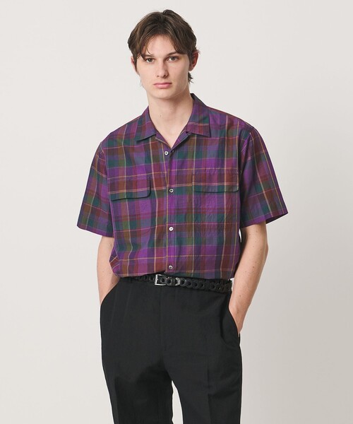 UNITED ARROWS（ユナイテッドアローズ） シャツ 半袖 コットン/リネン