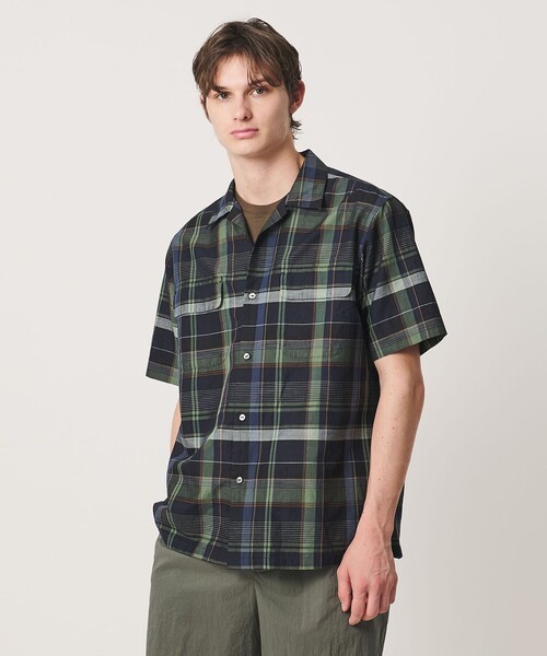 UNITED ARROWS（ユナイテッドアローズ） シャツ 半袖 コットン/リネン 