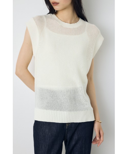 AZUL BY MOUSSY(アズールバイマウジー) サマーニット ニット AZUL BY MOUSSY(アズールバイマウジー) サマーニット ニット