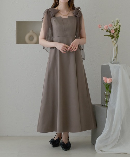 「Ambre Neige」 キャミソールワンピース FREE アイボリー レディース_画像5