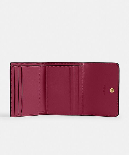 COACH（コーチ） 二つ折り 二つ折り財布 財布 ミラ スモール フラップ