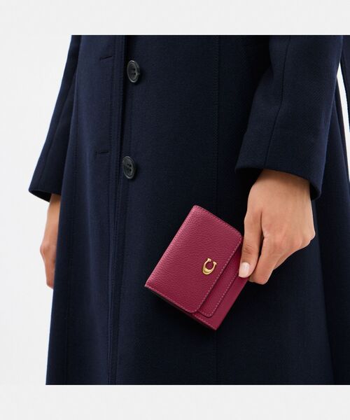 COACH（コーチ） 二つ折り 二つ折り財布 財布 ミラ スモール フラップ