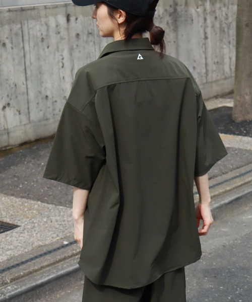 「GERRY」 半袖シャツ M カーキ メンズ_画像4
