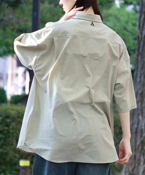 「GERRY」 半袖シャツ M カーキ メンズ_画像8