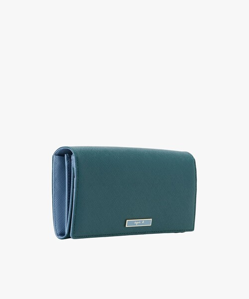 agnes b.（アニエスベー） ミニ 長財布 財布 レザー ロングウォレット