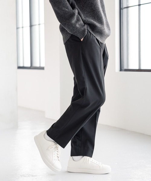 「GLOBAL WORK」 イージーパンツ SMALL ネイビー メンズ_画像4