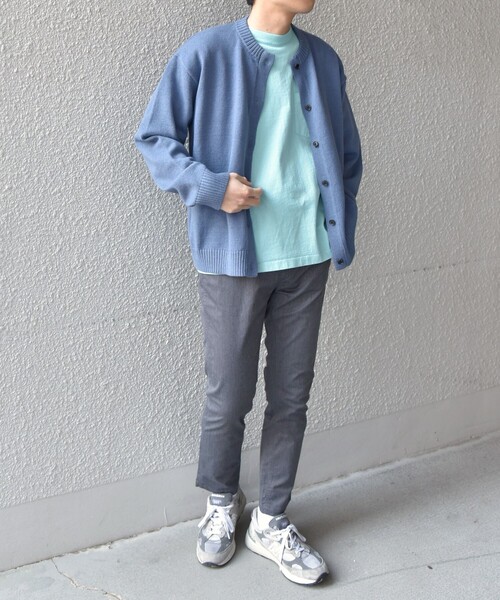 「SHIPS any」 チノパンツ MEDIUM オリーブ メンズ_画像9