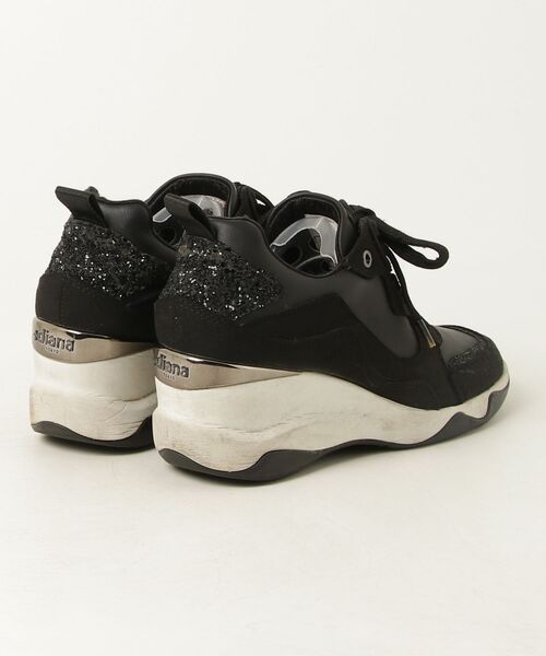 「+diana」 ローカットスニーカー 23.0cm ブラック レディース_画像2