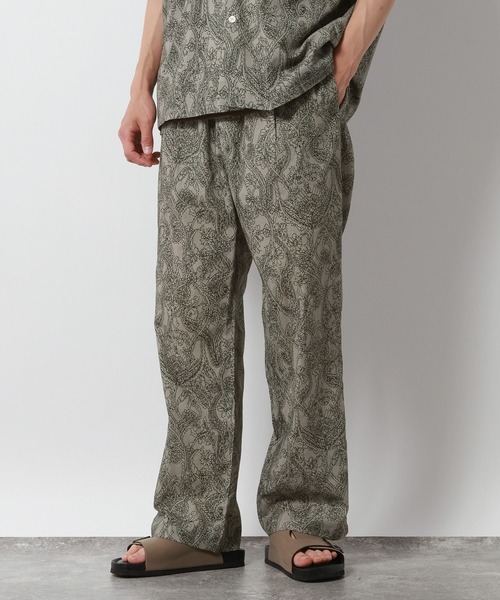 LOTTO（ロット） ワイドパンツ パンツ LOTTO LINE NYLON PANTS メンズ