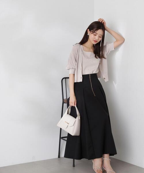「PROPORTION BODY DRESSING」 フレアスカート SMALL ブラック レディース_画像3