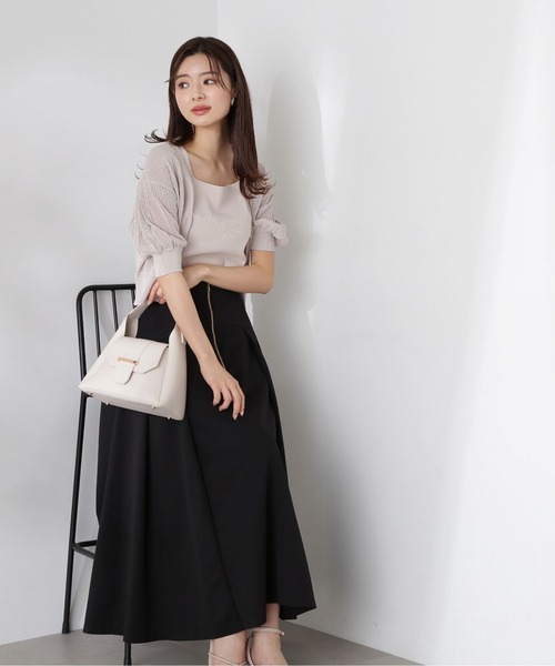 「PROPORTION BODY DRESSING」 フレアスカート SMALL ブラック レディース_画像4
