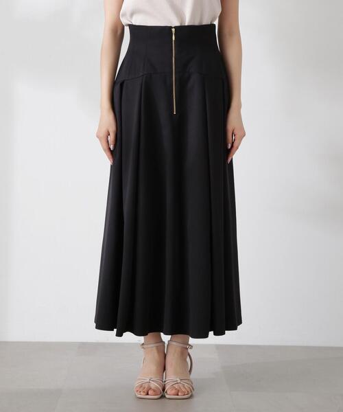 「PROPORTION BODY DRESSING」 フレアスカート SMALL ブラック レディース_画像7