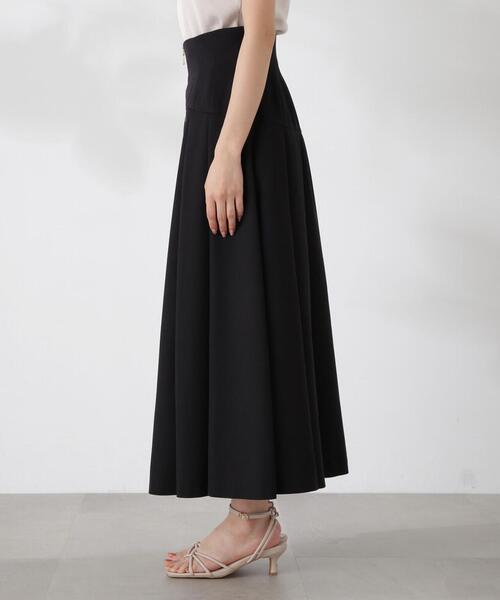 「PROPORTION BODY DRESSING」 フレアスカート SMALL ブラック レディース_画像8
