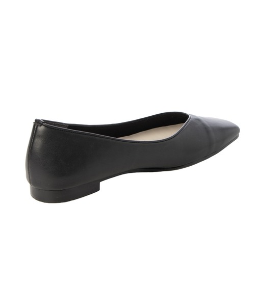 「Launa lea」 フラットパンプス 22.5cm ブラック レディース_画像4