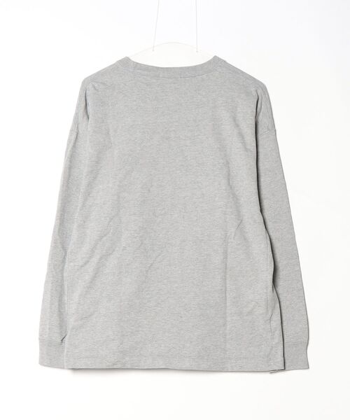 「NUMERALS」 長袖Tシャツ LARGE グレー メンズ_画像2