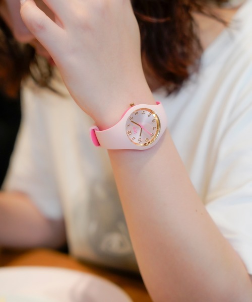 「ICE WATCH」 アナログ腕時計 - ベビーピンク レディース_画像7