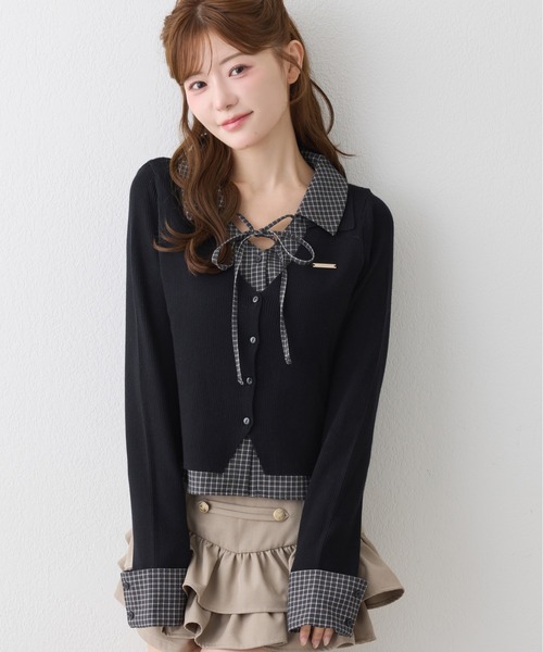 one after another NICE CLAUP ニット セーター 「ZOZO限定」シャツ