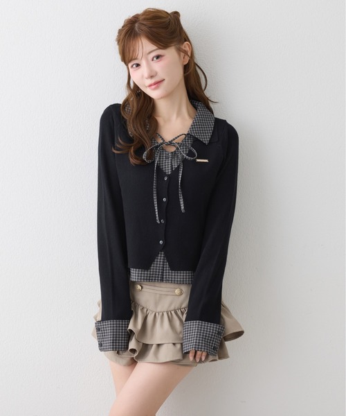 one after another NICE CLAUP ニット セーター 「ZOZO限定」シャツ