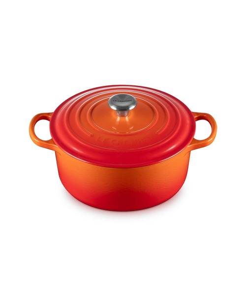 LE CREUSET シグニチャー ココット•ロンド ブラックマットホーロー シグニチャー ココット・ロンド 20cm マットブラック (ブラック