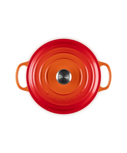 LE CREUSET シグニチャーココットロンド22cm シグニチャー ココット・ロンド 22cm チェリーレッド (ブラックマット